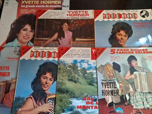 Lot Yvette Horner - 5 x 10" (25cm) + 1 Lp Vinyl, CD & DVD, Vinyles | Musique du monde, Utilisé, Européenne, 10 pouces, Enlèvement ou Envoi