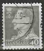 Denemarken 1961/1962 - Yvert 401 - Koning Frederik IX (ST), Timbres & Monnaies, Timbres | Europe | Scandinavie, Danemark, Affranchi