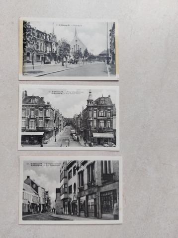 3 oude postkaarten Sint-Niklaas Waas