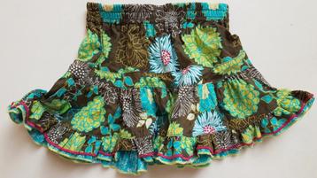 CATIMINI - Jupe tons vert/kaki/turquoise - T.18 mois/81cm beschikbaar voor biedingen
