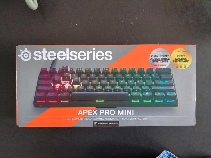 Steelseries Apex Pro Mini, Computers en Software, Toetsenborden, Nieuw, Qwerty, Bedraad, Ophalen