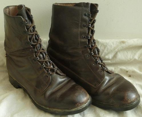 Schoenen, Laarzen, Gevechts, M66, KL, maat 42B, jaren'70.(5), Verzamelen, Militaria | Algemeen, Landmacht, Kleding of Schoenen
