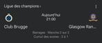 Tickets CLUB BRUGGE - RANGERS GLASGOW, Tickets en Kaartjes, Sport | Voetbal, Augustus
