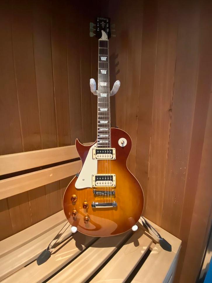 Les Paul « vintage » gaucher, Muziek en Instrumenten, Snaarinstrumenten | Gitaren | Elektrisch, Zo goed als nieuw, Overige merken