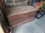 Oude houten kist, 100 tot 150 cm, Gebruikt, 50 tot 75 cm, 50 tot 75 cm