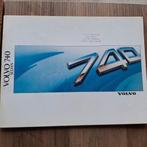 VOLVO 740  SEDAN  1988, Boeken, Auto's | Folders en Tijdschriften, Ophalen of Verzenden, Nieuw, Volvo