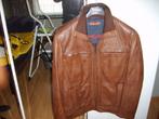 lederen jas, Kleding | Heren, Jassen | Winter, Ophalen, Zo goed als nieuw, Maat 48/50 (M)