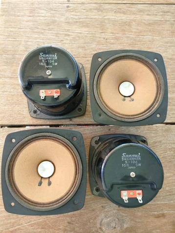 Vintage 10cm middentoners(32ohm) in cup