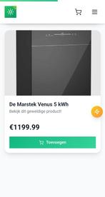 Thuisbatterijen, Verzenden, Nieuw, Overige typen, Minder dan 100 wattpiek