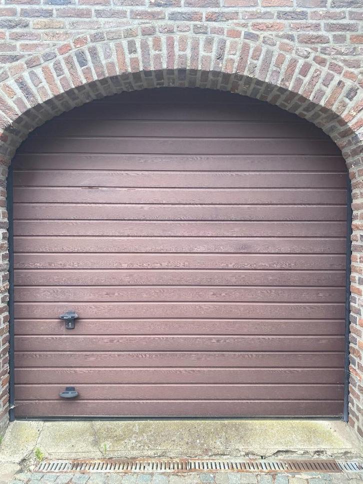 2x Novoferm sectionaalpoort 250x250 cm – Compleet & werkend, Doe-het-zelf en Bouw, Deuren en Vliegenramen, Gebruikt, Garagedeur