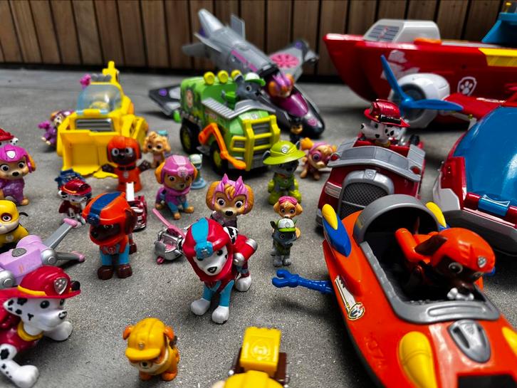Paw patrol, Kinderen en Baby's, Speelgoed | Buiten | Actiespeelgoed, Gebruikt, Ophalen