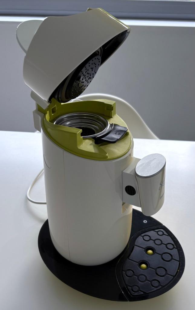 Philips Senseo Twist Limoengeel HD7870/17, Elektronische apparatuur, Koffiezetapparaten, Gebruikt, Koffiepads en cups, Koffiemachine