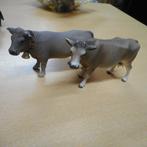 schleich 2 koe, Ophalen of Verzenden, Gebruikt, Boerderijdier, Beeldje of Figuurtje