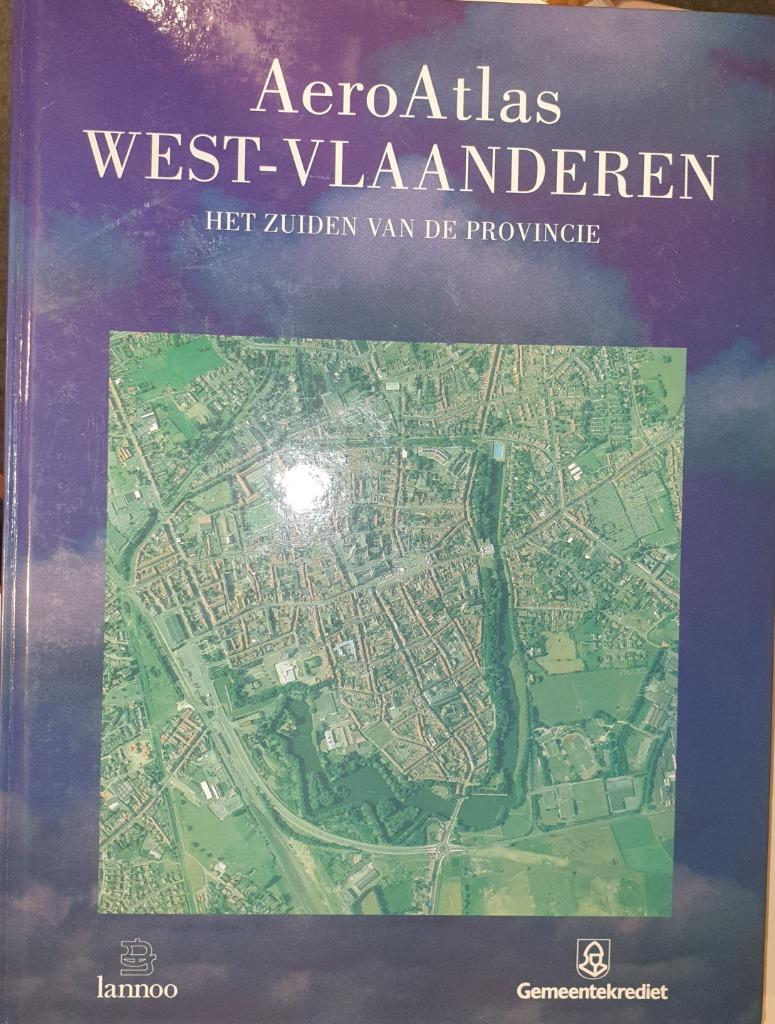 AeroAtlas West-Vlaanderen Het zuiden van de provincie, Boeken, Atlassen en Landkaarten, Zo goed als nieuw, Overige atlassen, België