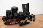 Canon 90D + 4 lenzen + accessoires, Audio, Tv en Foto, Ophalen, Spiegelreflex, 32 Megapixel, Canon