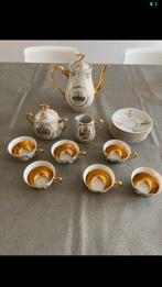 EIGL MOCCA SERVIES  WENEN, Antiek en Kunst, Antiek | Servies compleet, Ophalen of Verzenden