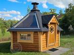 Kota grill finlandais 9.2 m² - NEUF et COMPLET, Enlèvement ou Envoi, 250 à 300 cm, Cabane en bois, 3 fenêtres ou plus