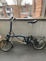 Brompton 3 versnellingen, naafdynamo en bagagerek (+reiszak), Fietsen en Brommers, Ophalen, Totaal opvouwbaar, Brompton, Versnellingen
