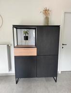 Zwarte houten barkast, Ophalen, Zo goed als nieuw