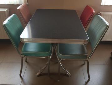 Retro Amerikaanse dinnerset beschikbaar voor biedingen