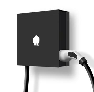 Smappee EV Wall Home triphasé 22 kW - câble 8 m - noir disponible aux enchères