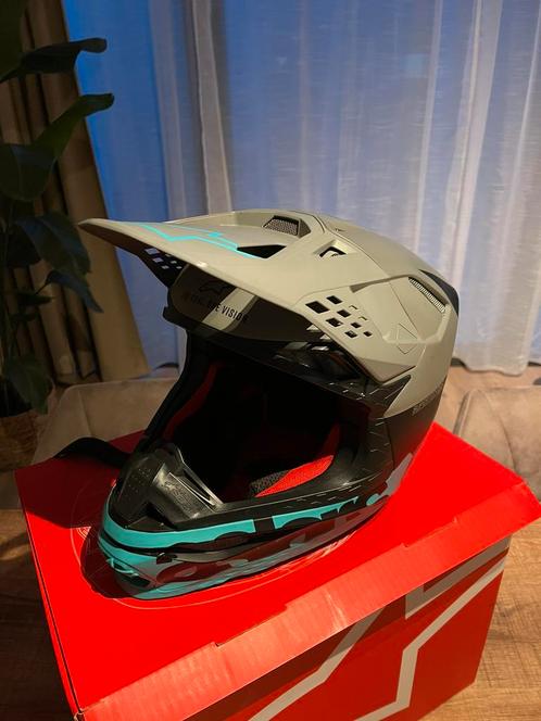 Alpinestars Supertech M8 Mips Radium, Motoren, Kleding | Motorhelmen, Dames, Heren, Offroadhelm, S, Overige merken, Ophalen of Verzenden