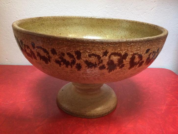 Vintage schaal keramiek, Antiek en Kunst, Antiek | Keramiek en Aardewerk, Ophalen of Verzenden