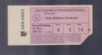 TICKET UEFA CUP 1992 AJAX v OSASUNA, Verzamelen, Ophalen of Verzenden, Gebruikt, Overige typen