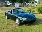 Mazda MX5 NB 1.6i 16V, Auto's, Euro 2, Zwart, 4 cilinders, Cabriolet