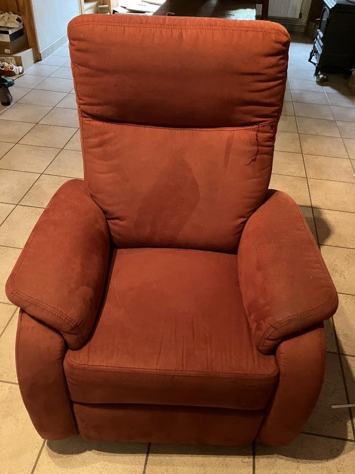 Canapé, Huis en Inrichting, Zetels | Complete zithoeken, Gebruikt, Overige materialen, Ophalen