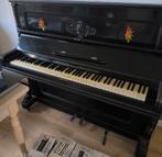 Piano droit ancien J. Günther – Bruxelles (fonctionnel, n12, Muziek en Instrumenten, Piano's, Ophalen, Zo goed als nieuw, Piano