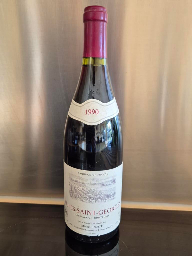 Nuit Saint Georges 1990, Collections, Vins, Comme neuf, Enlèvement ou Envoi