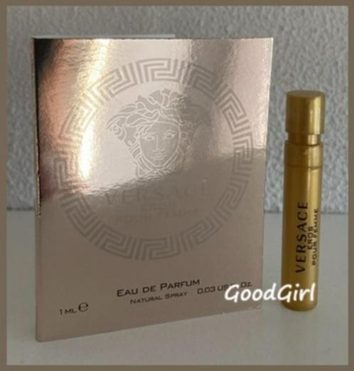 Eros pour Femme parfum staaltje sample, Handtassen en Accessoires, Uiterlijk | Parfum, Nieuw, Verzenden