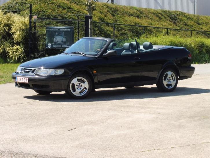 Saab 9-3, 2.0 Benzine, 2000, Cabrio, Garantie, Auto's, Saab, Bedrijf, Te koop, Saab 9-3, ABS, Airbags, Airconditioning, Centrale vergrendeling