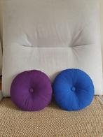 Kleine ronde kussens, Huis en Inrichting, Woonaccessoires | Kussens, Ophalen, Nieuw, Blauw, Rond