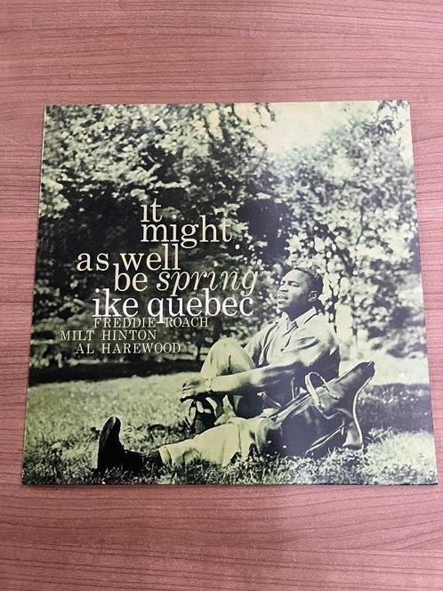 IKE QUEBEC - IT MIGHT AS WELL BE SPRING, Cd's en Dvd's, Vinyl | Jazz en Blues, Gebruikt, Jazz, 1960 tot 1980, Verzenden