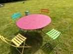 Fermob table et 4 chaises, Tuin en Terras, Tuintafels