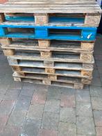 13 euro pallets, Doe-het-zelf en Bouw, Hout en Planken, Ophalen, Zo goed als nieuw