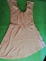 EXCLUSIEVE 100 % KATOENEN ROZE JURK - ZEER LICHTE STOF - L, Kleding | Dames, Jurken, Maat 42/44 (L), Ophalen of Verzenden, Zo goed als nieuw