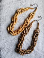 LES CORDES parelketting per stuk of in een set, Ophalen of Verzenden, Zo goed als nieuw, Overige kleuren, Overige materialen