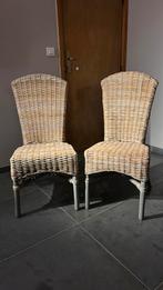Twee rieten stoelen- gratis, Huis en Inrichting, Ophalen, Gebruikt, Riet of Rotan, Twee