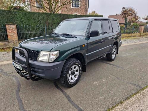 TOYOTA.LANDCRUISER 3.0.D4D 4WD LONGPANEL. BJ 2001. CRÉMAILLÈ, Autos, Camionnettes & Utilitaires, Entreprise, Achat, ABS, Airbags