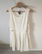 Nieuw wit kleed met knoppen L, Kleding | Dames, H&M, Wit, Maat 42/44 (L), Nieuw