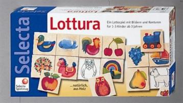 Lottura Selecta houten puzzel  vanaf 3 jaar 24 stukjes