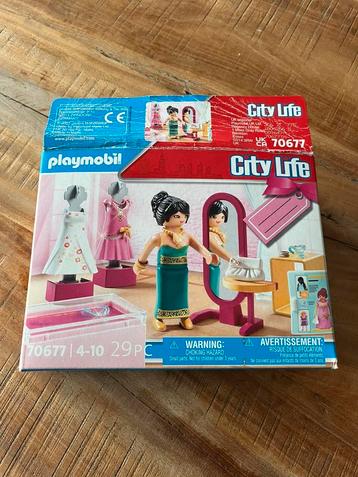 PLAYMOBIL Feestelijke modeboetiek - 70677 beschikbaar voor biedingen