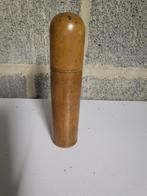 Oude houten koker met draaidop, Ophalen of Verzenden