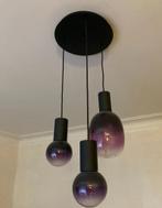 EGLO Vintage LED - set van 3x Paarse E27 lampen, Ophalen, Zo goed als nieuw, Glas