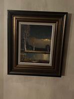 Schilderij Edgar Heirman 46 x 40 cm, Antiek en Kunst, Kunst | Schilderijen | Klassiek, Ophalen