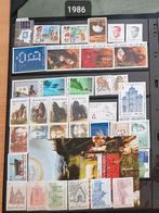 Timbres belges année complète 1986, Envoi, Non oblitéré