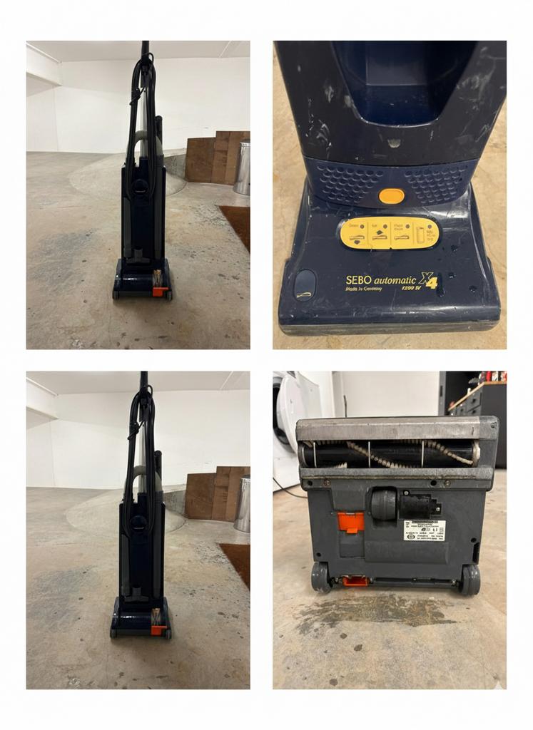 Aspirateur batteur SEBO X4, Electroménager, Aspirateurs, Utilisé, Aspirateur, 1600 à 2000 watts, Sac à poussière, Enlèvement